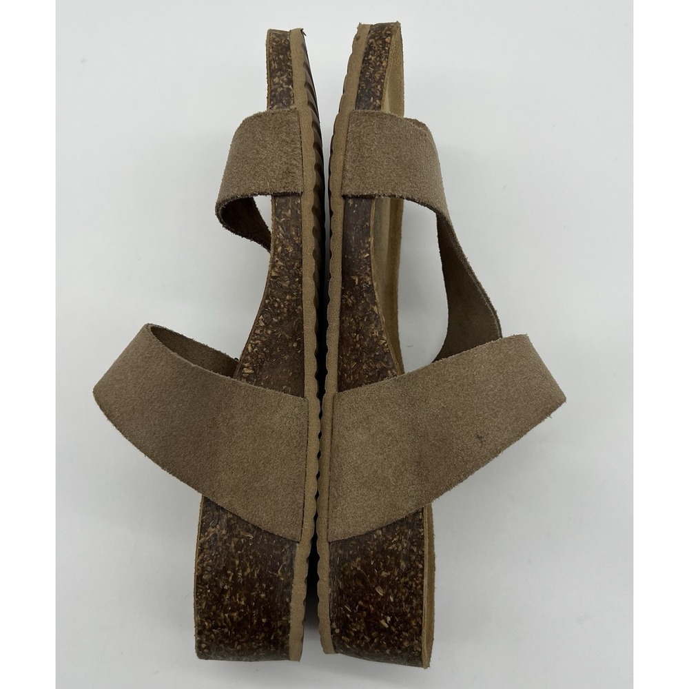 Bionatura Sandals Leather Beige Strappy Thong Toe Strap Sandals Women's 7.5 - Picture 5 of 7